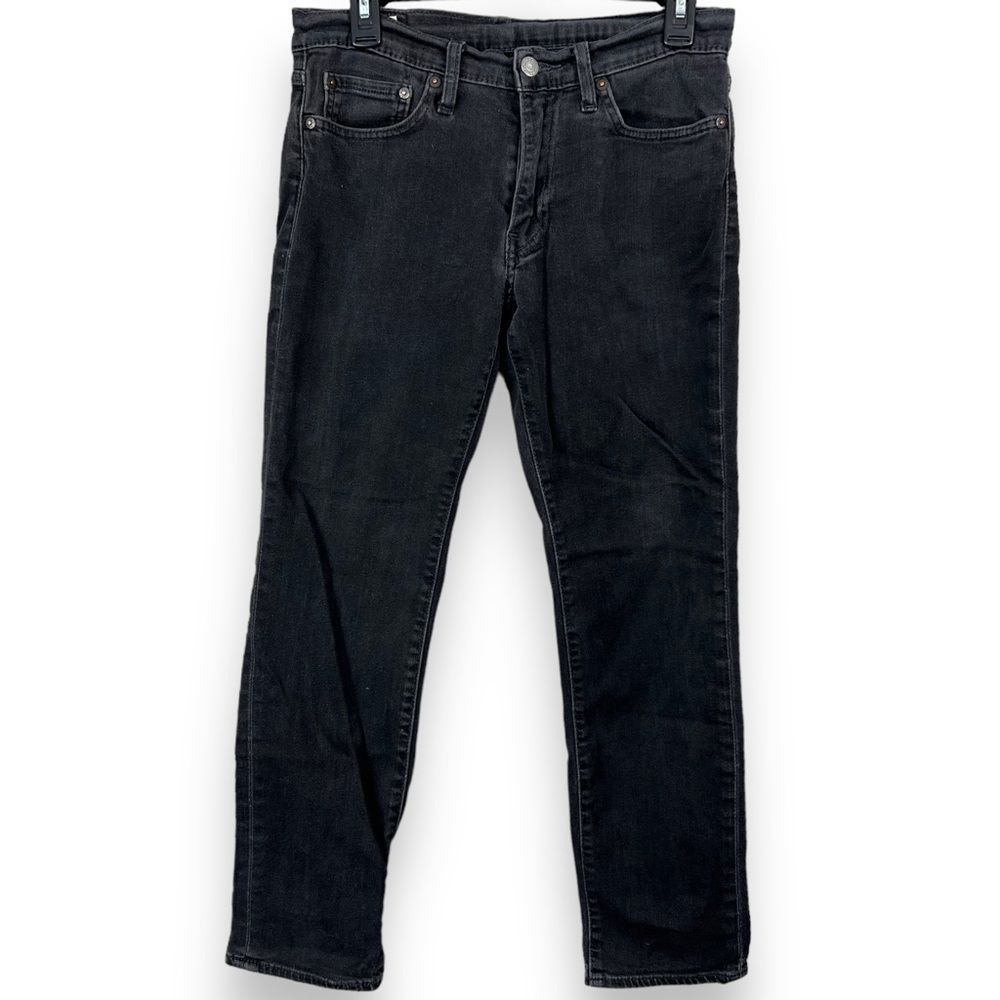 Levi’s Premium 511 Men’s W 31 H 30 Black Slim Straight Fit Stretchy Denim